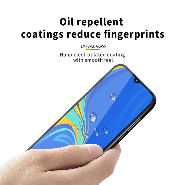 MOFI 9H 3D Explosion-proof Curved Screen Tempered Glass Film for Galaxy A20 (Black) - Galaxy Tempered Glass by MOFI | Online Shopping South Africa | PMC Jewellery