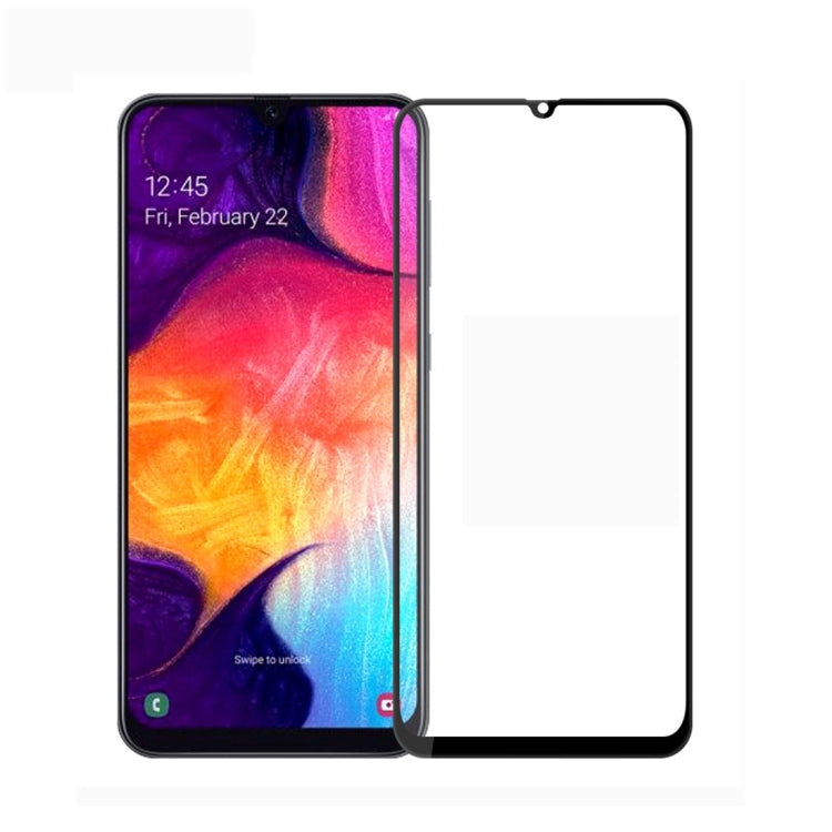 MOFI 9H 3D Explosion-proof Curved Screen Tempered Glass Film for Galaxy A30 (Black) - Galaxy Tempered Glass by MOFI | Online Shopping South Africa | PMC Jewellery