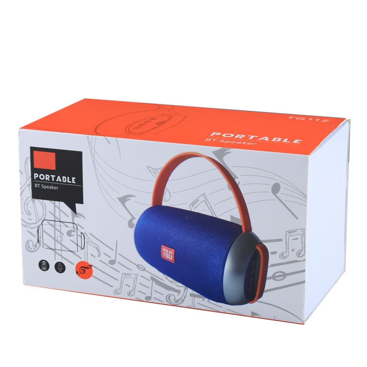 T&G TG112 Portable Bluetooth Speaker, with Mic & FM Radio Function, Support Hands-free & TF Card & U Disk Play - Desktop Speaker by T&G | Online Shopping South Africa | PMC Jewellery | Buy Now Pay Later Mobicred