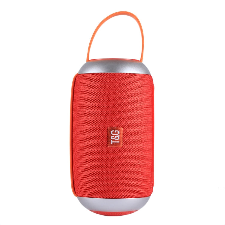 T&G TG112 Portable Bluetooth Speaker, with Mic & FM Radio Function, Support Hands-free & TF Card & U Disk Play(Red) - Desktop Speaker by T&G | Online Shopping South Africa | PMC Jewellery | Buy Now Pay Later Mobicred