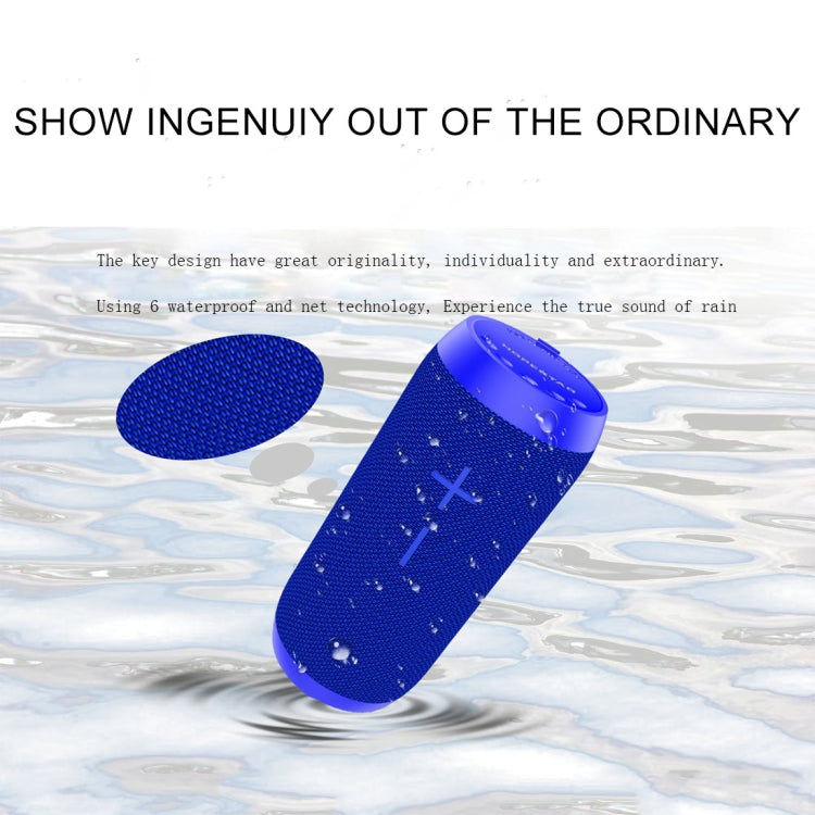 HOPESTAR P7 Mini Portable Rabbit Wireless Bluetooth Speaker, Built-in Mic, Support AUX / Hand Free Call / FM / TF(Blue) - free shipping - PMC Jewellery - Order now!