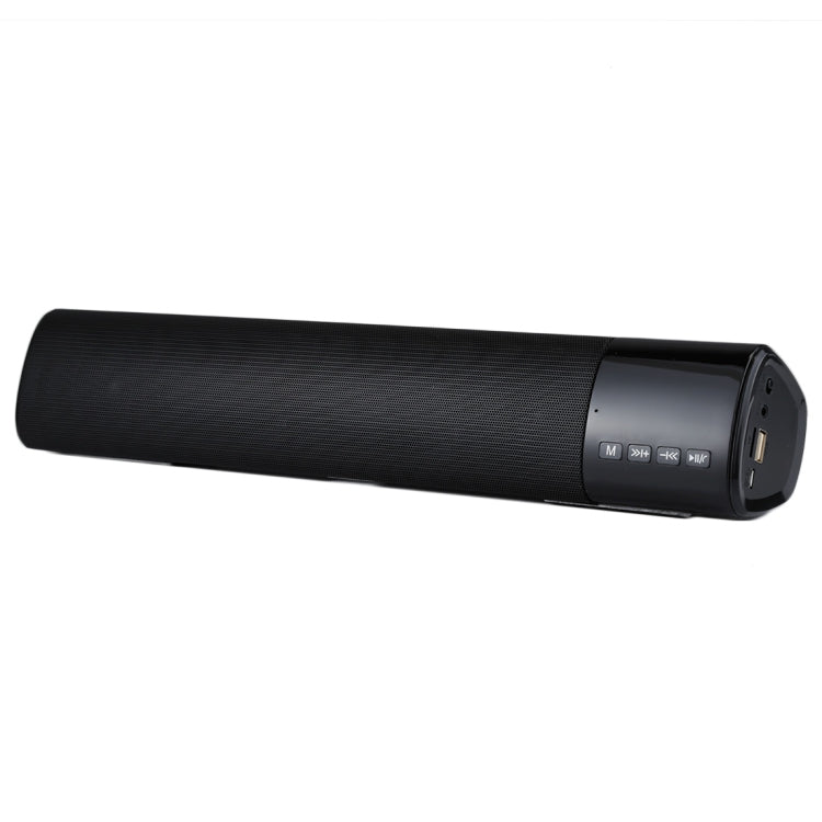 B28S New Big Bluetooth V3.0+EDR Stereo Speaker with LCD Display, Built-in MIC, Support Hands-free Calls & TF Card & AUX IN, Bluetooth Distance: 10m(Black) - Desktop Speaker by PMC Jewellery | Online Shopping South Africa | PMC Jewellery | Buy Now Pay Later Mobicred