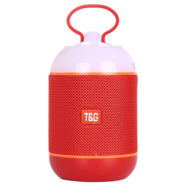 T&G TG605 Portable Stereo Wireless Bluetooth V5.0 Speaker, Built-in Mic, Support Hands-free Calls & TF Card & U Disk & AUX Audio & FM(Red) - Desktop Speaker by T&G | Online Shopping South Africa | PMC Jewellery | Buy Now Pay Later Mobicred