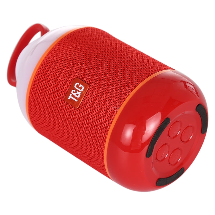 T&G TG605 Portable Stereo Wireless Bluetooth V5.0 Speaker, Built-in Mic, Support Hands-free Calls & TF Card & U Disk & AUX Audio & FM(Red) - Desktop Speaker by T&G | Online Shopping South Africa | PMC Jewellery | Buy Now Pay Later Mobicred