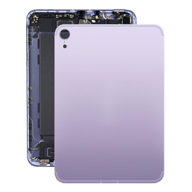 For iPad Mini 6 2021 4G Version Aluminum Alloy Back Battery Cover(Purple) - free shipping - PMC TechLife - Order now!