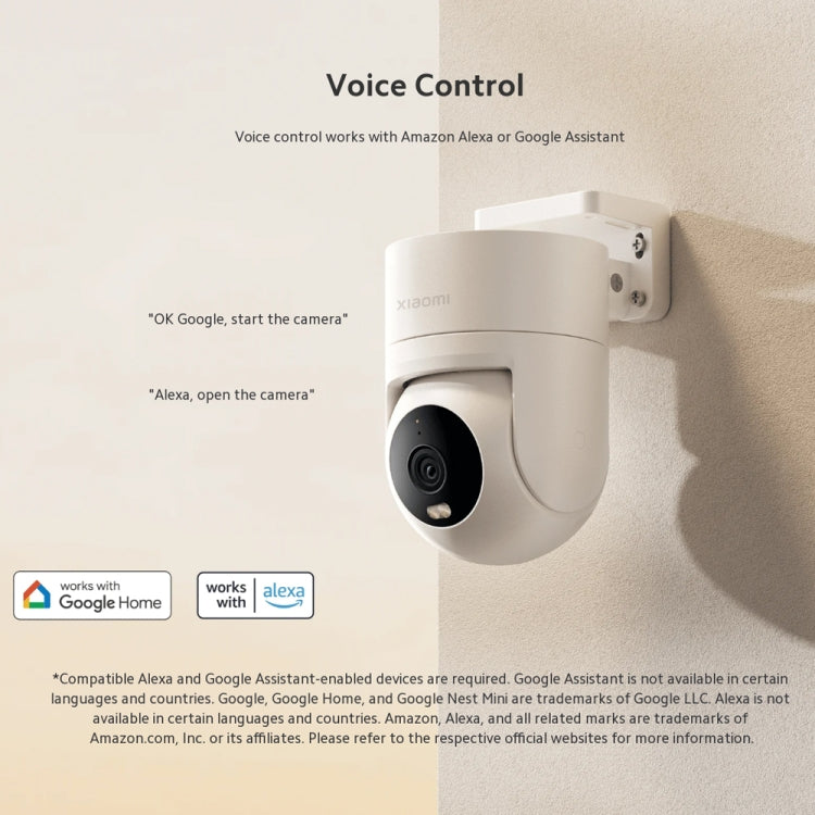 Original Xiaomi CW300 4MP Outdoor Camera IP66 Waterproof Full Color Night Vision WiFi Camera, US Plug - Wireless Camera by Xiaomi | Online Shopping South Africa | PMC Jewellery | Buy Now Pay Later Mobicred