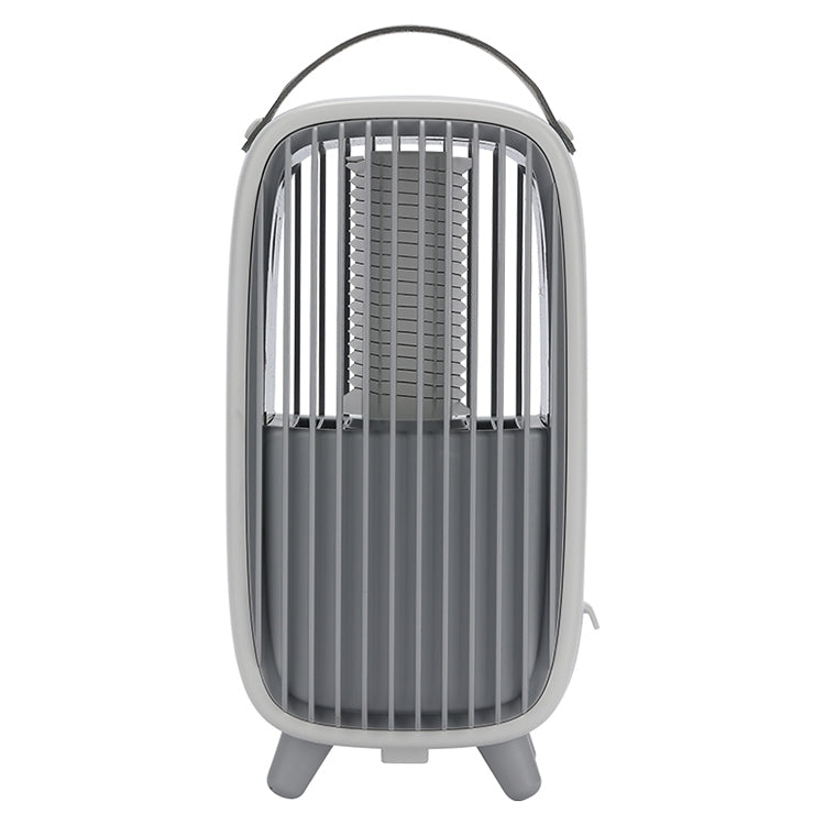 WT-M2 ABS+Leather Retro Mosquito Killer (Grey) - Repellents by PMC TechLife | Online Shopping South Africa | PMC TechLife | Buy Now Pay Later Mobicred