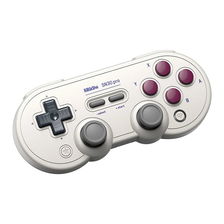 8BitDo SN30 Pro Bluetooth Gamepad Hall Version for Switch / Steam / PC / Android (White) - Gamepads by 8BitDo | Online Shopping South Africa | PMC Jewellery | Buy Now Pay Later Mobicred