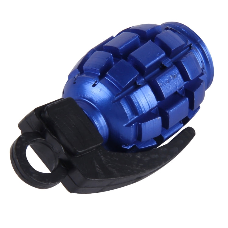 4 PCS Universal Car Tire Valve Caps(Dark Blue) - Tire Valve Caps by PMC TechLife | Online Shopping South Africa | PMC TechLife | Buy Now Pay Later Mobicred