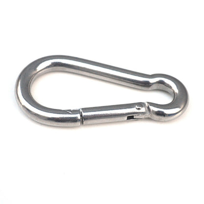 M9 Stainless Steel Carabiner Spring Hook Multi-tool Mountaineering Buckle Lock Camping Hook Rope, Inner Diameter: 8.84mm - Hooks by PMC Jewellery | Online Shopping South Africa | PMC Jewellery