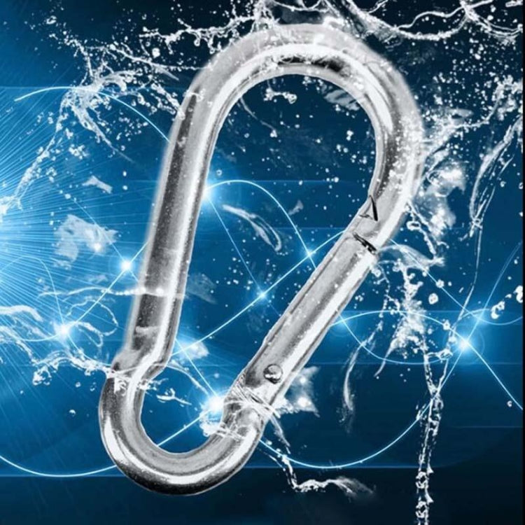 M11 Stainless Steel Carabiner Spring Hook Multi-tool Mountaineering Buckle Lock Camping Hook Rope, Inner Diameter: 10.84mm - Hooks by PMC TechLife | Online Shopping South Africa | PMC TechLife | Buy Now Pay Later Mobicred