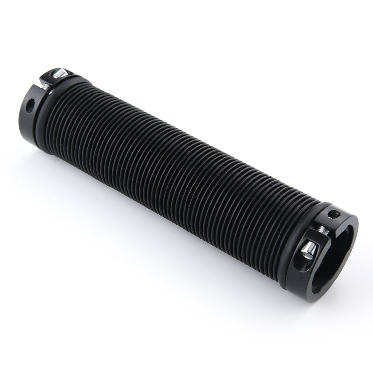 1 Pair AG15 Bicycle MTB Bike Lock-on Rubber Handlebar Grips(Black) - Bicycle Grips by PMC TechLife | Online Shopping South Africa | PMC TechLife | Buy Now Pay Later Mobicred
