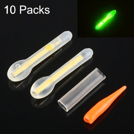 10 Packs Bulb Shape Luminous Float Night Fishing Light Stick, Visibility: 30m, Size: 3.0 x 25mm - Fishing Float by PMC Jewellery | Online Shopping South Africa | PMC Jewellery | Buy Now Pay Later Mobicred