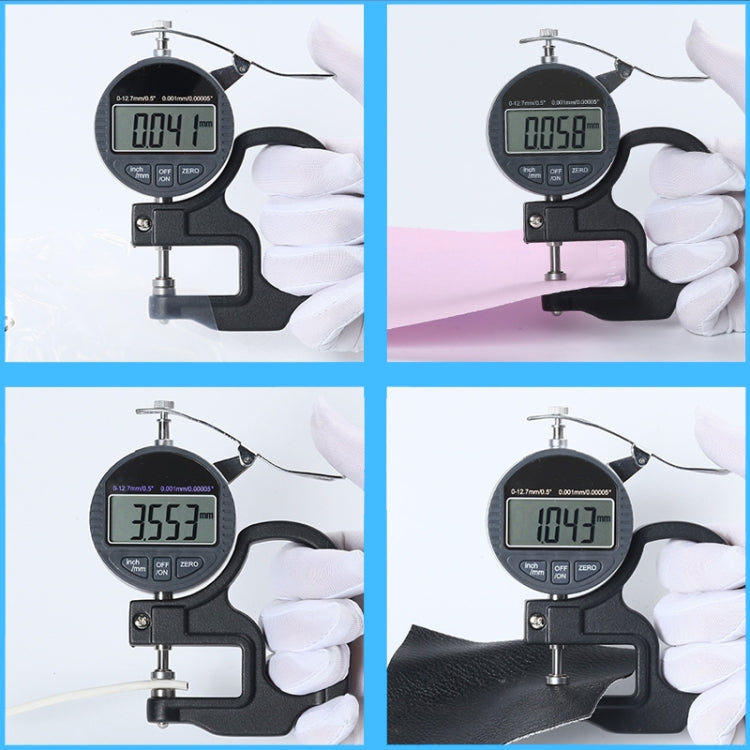 0-25mm Range 30mm Probe Digital Display Micrometer Thickness Gauge - Coating Thickness Gauge by PMC TechLife | Online Shopping South Africa | PMC TechLife | Buy Now Pay Later Mobicred