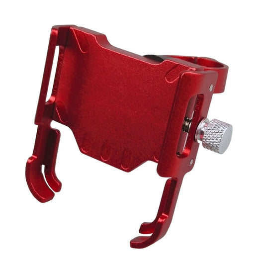 BIKERSAY MP008 Bike Motorcycle Aluminum Alloy Phone Holder Handlebar Clips (Red) - Holders by BIKERSAY | Online Shopping South Africa | PMC Jewellery | Buy Now Pay Later Mobicred