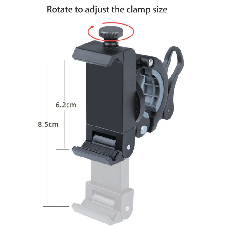 Rotatable PVC Motorcycle Bicycle Handlebar Mount Mobile Phone Holder (Black) - Holders by PMC TechLife | Online Shopping South Africa | PMC TechLife | Buy Now Pay Later Mobicred