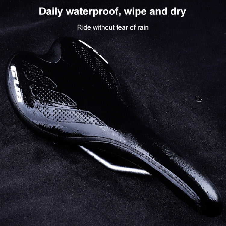 GUB 3083 Microfiber Leather Mountain Road Bike Saddle(Black) - Bicycle Saddle by GUB | Online Shopping South Africa | PMc TechLife | Buy Now Pay Later Mobicred