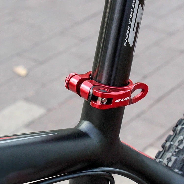 GUB CX-49 34.9mm Aluminum Ultralight Bicycle Seat Post Clamp(Black) - free shipping - PMc TechLife - Order now!