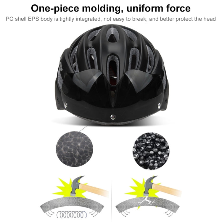 GUB K80 Plus Bike Helmet With Visor And Goggles(Red) - free shipping - PMC TechLife - Order now!