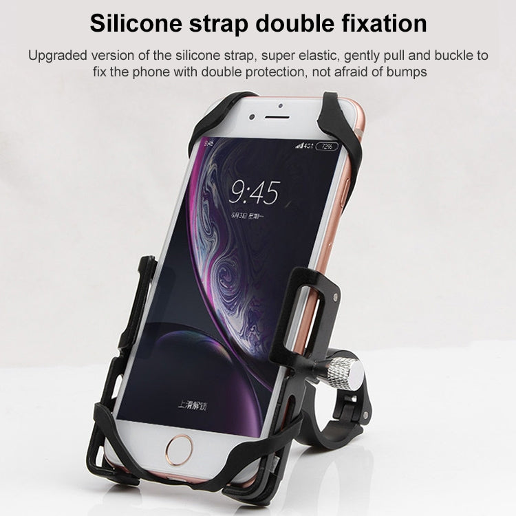 GUB P10 Aluminum Bike Phone Holder(Black Red) - free shipping - PMC TechLife - Order now!