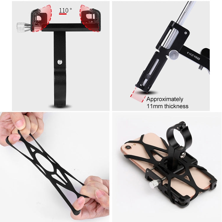 GUB P10 Aluminum Bike Phone Holder(Red) - free shipping - PMC TechLife - Order now!