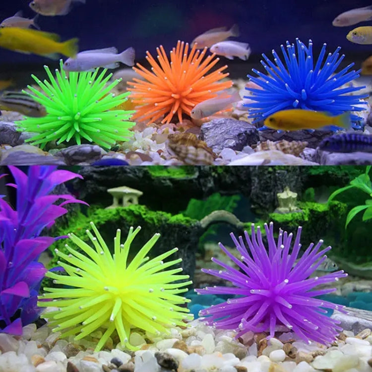 Aquarium Articles Decoration TPR Simulation Sea Urchin Ball Coral with Point, Size: L, Diameter: 13cm(Pink) - Fish Tank Decoration by PMc TechLife | Online Shopping South Africa | PMc TechLife | Buy Now Pay Later Mobicred