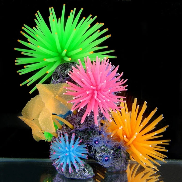 Aquarium Articles Decoration TPR Simulation Sea Urchin Ball Coral with Point, Size: S, Diameter: 7cm(Orange) - free shipping - PMc TechLife - Order now!