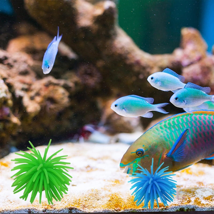 Aquarium Articles Decoration TPR Simulation Sea Urchin Ball Coral, Size: S, Diameter: 7cm(Orange) - free shipping - PMc TechLife - Order now!