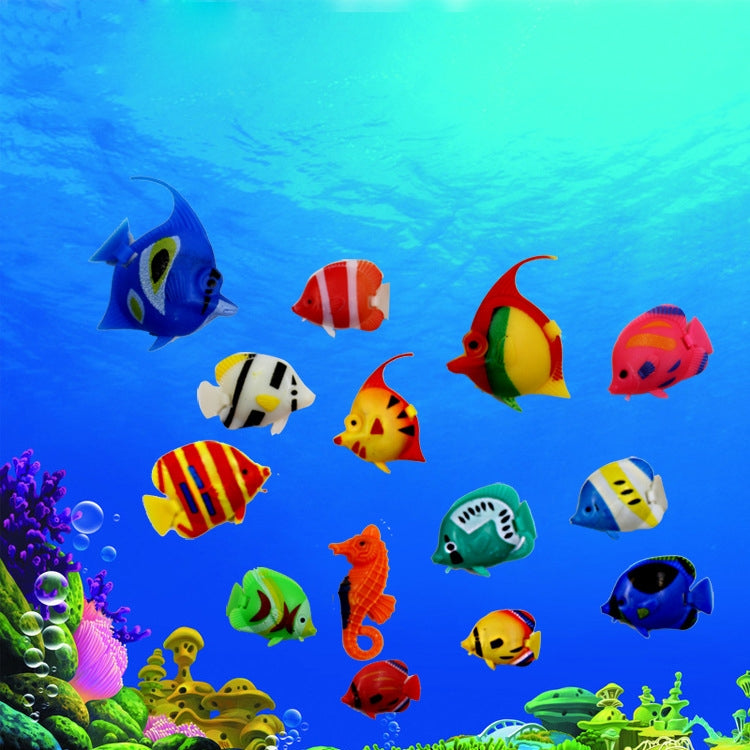 10 PCS Aquarium Articles Decoration Plastic Floating Fake Fish, Size: 5*3cm - Fish Tank Decoration by PMc TechLife | Online Shopping South Africa | PMc TechLife | Buy Now Pay Later Mobicred