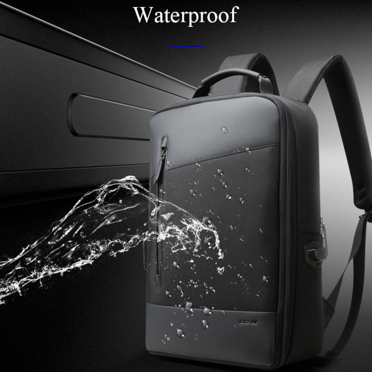 Bopai 851-009911 Business Anti-theft Waterproof Large Capacity Double Shoulder Bag,with USB Charging Port, Size: 30.5x13x45cm (Black) - 15.6 - 17 inch by Bopai | Online Shopping South Africa | PMC Jewellery | Buy Now Pay Later Mobicred