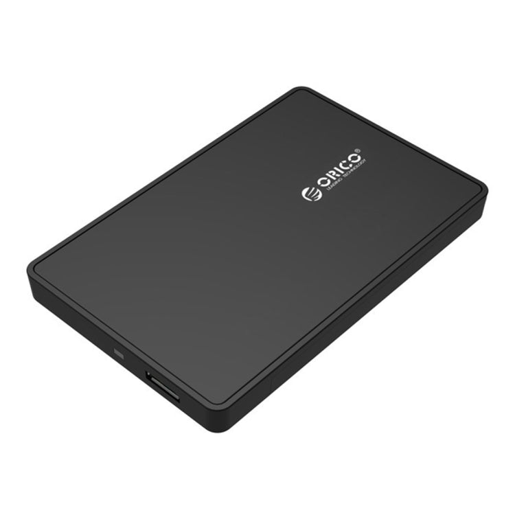 ORICO 2588US3 USB3.0 External Hard Disk Box Storage Case for 2.5 inch SATA HDD / SSD 9.5mm Laptop PC(Black) - HDD Enclosure by ORICO | Online Shopping South Africa | PMC Jewellery | Buy Now Pay Later Mobicred