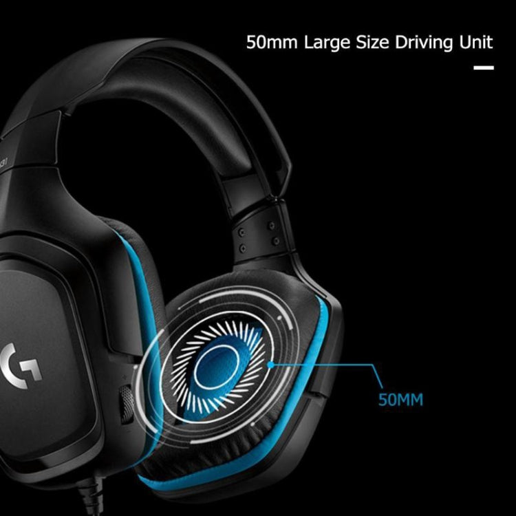 Logitech G431 Dolby 7.1 Surround Sound Stereo Folding Noise Reduction Competition Gaming Headset - free shipping - PMC Jewellery - Order now!