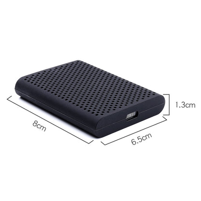 PT500 Scratch-resistant All-inclusive Portable Hard Drive Silicone Protective Case for Samsung Portable SSD T5, with Vents (Black) - Hard Drive Bags & Cases by PMC Jewellery | Online Shopping South Africa | PMC Jewellery