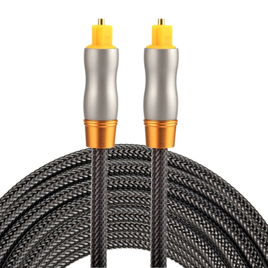 3m OD6.0mm Gold Plated Metal Head Woven Line Toslink Male to Male Digital Optical Audio Cable - Audio Optical Cables by PMC Jewellery | Online Shopping South Africa | PMC Jewellery | Buy Now Pay Later Mobicred