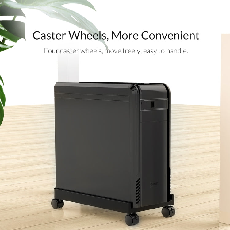 ORICO CPB1-BK-BP Computer Host Bracket with Wheels - free shipping - PMC Jewellery - Order now!