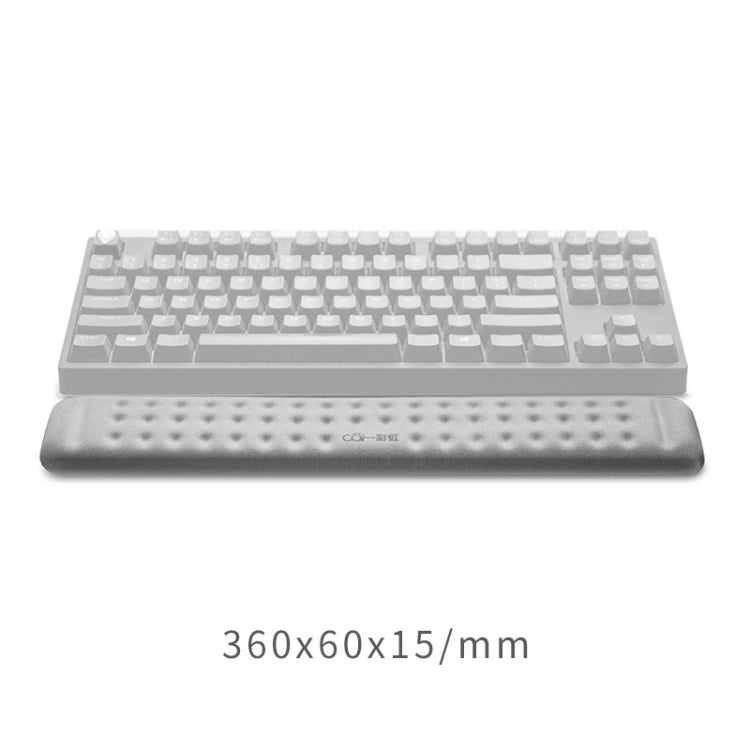 Mechanical Keyboard Wrist Rest Memory Foam Mouse Pad, Size : M (Grey) - Mouse Pads by PMC Jewellery | Online Shopping South Africa | PMC Jewellery | Buy Now Pay Later Mobicred