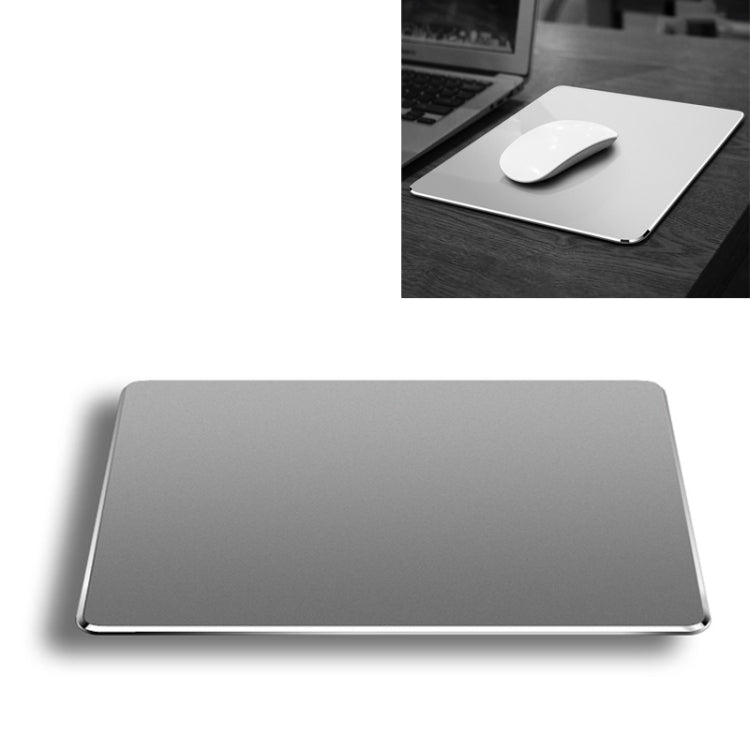 Aluminum Alloy Double-sided Non-slip Mat Desk Mouse Pad, Size : M(Grey) - Mouse Pads by PMC Jewellery | Online Shopping South Africa | PMC Jewellery | Buy Now Pay Later Mobicred