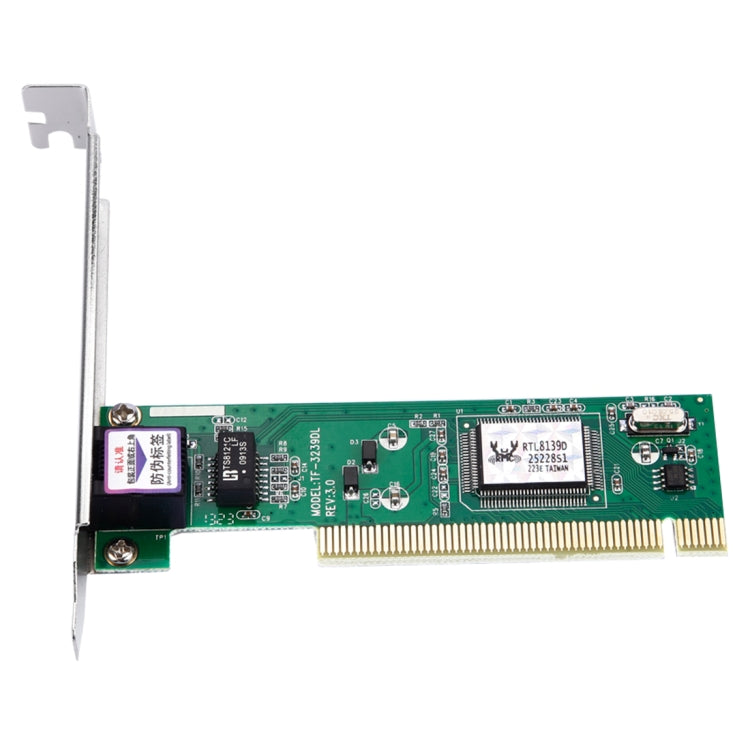 TXA001 DW-8139D RTL8139 10/100Mbps PCI Network Card Desktop Network Adapter for computer PC - Add-on Cards by PMC TechLife | Online Shopping South Africa | PMC TechLife | Buy Now Pay Later Mobicred