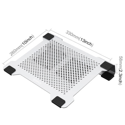 ORICO NA15 15 inch or Below Laptop Double Fans Aluminum Radiator Bracket Plate Cooling Pad - Cooling Pads by ORICO | Online Shopping South Africa | PMC Jewellery | Buy Now Pay Later Mobicred