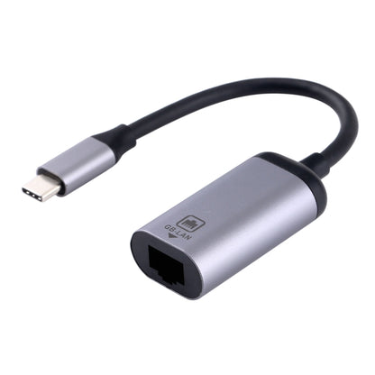 Type-C / USB-C Male to Gigabit RJ45 Female Adapter Converter - Cable & Adapters by PMC Jewellery | Online Shopping South Africa | PMC Jewellery | Buy Now Pay Later Mobicred