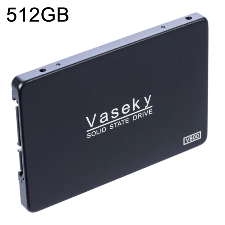 Vaseky V800 512GB 2.5 inch SATA3 6GB/s Ultra-Slim 7mm Solid State Drive SSD Hard Disk Drive for Desktop, Notebook - Solid State Drives by Vaseky | Online Shopping South Africa | PMC Jewellery | Buy Now Pay Later Mobicred