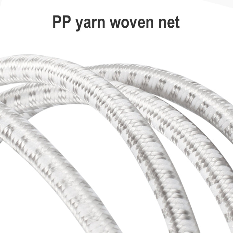 Mini DP to 1080P HD HDMI PP Yarn Woven Net Adapter Cable (Silver) -  by PMC TechLife | Online Shopping South Africa | PMC TechLife | Buy Now Pay Later Mobicred