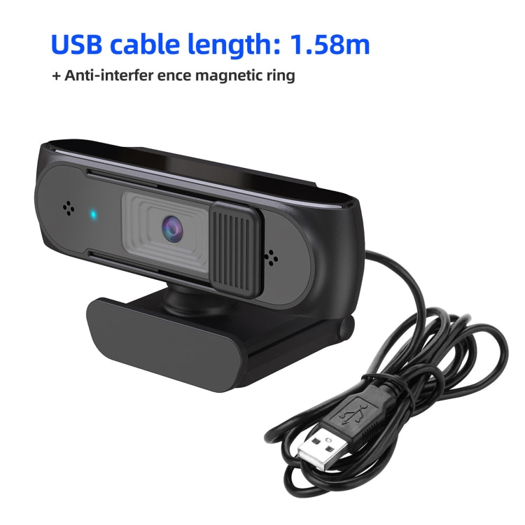 HA501 USB 5M 2.5K Rotate 360 ​​Degrees Auto-focus Camera With Microphone - HD Camera by PMC Jewellery | Online Shopping South Africa | PMC Jewellery | Buy Now Pay Later Mobicred