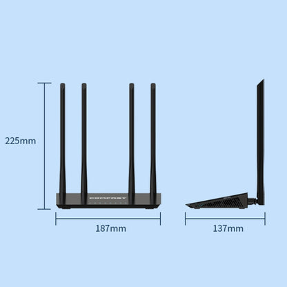 COMFAST CF-WR619AC V2 1200Mbps Dual Band Wireless Router - Wireless Routers by COMFAST | Online Shopping South Africa | PMC Jewellery | Buy Now Pay Later Mobicred