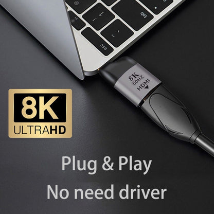 8K 60Hz HDMI Female to USB-C / Type-C Male Adapter - Cable & Adapters by PMC Jewellery | Online Shopping South Africa | PMC Jewellery | Buy Now Pay Later Mobicred