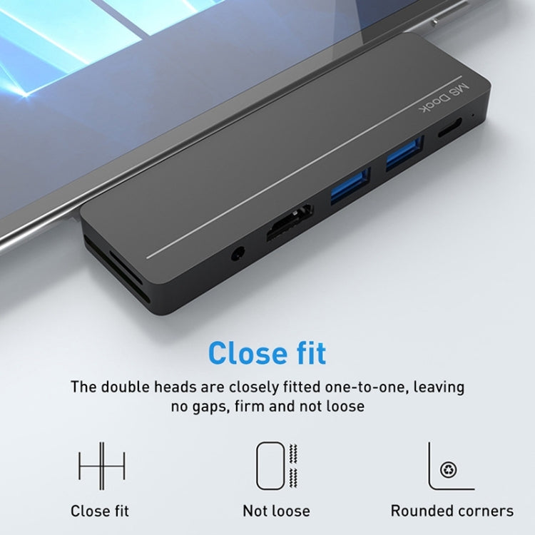 Rocketek SHX5 Multifunctional Dual Type-C Ports Expansion Dock HUB Adapter - free shipping - PMC Jewellery - Order now!