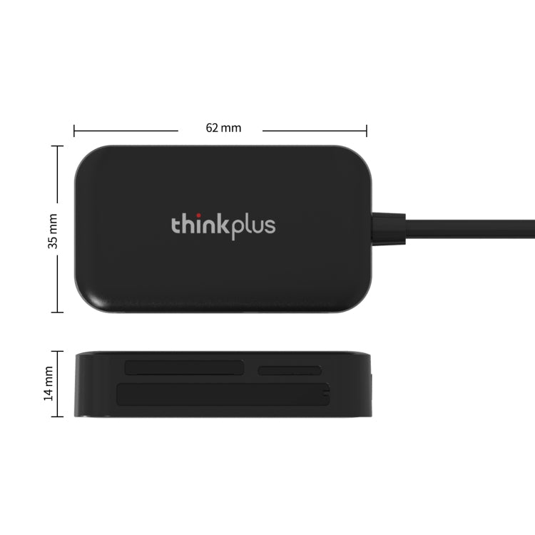 Lenovo thinkplus TC102 USB 3 in 1 Multi-function Card Reader -  by Lenovo | Online Shopping South Africa | PMC Jewellery | Buy Now Pay Later Mobicred