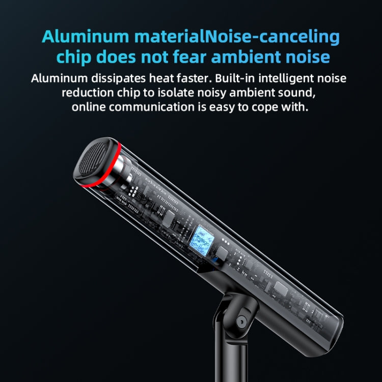 YESIDO KR18 360 Degree Omnidirectional Desktop Noise USB Canceling Microphone - Microphone by Yesido | Online Shopping South Africa | PMC TechLife | Buy Now Pay Later Mobicred