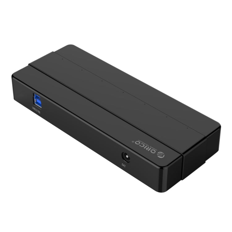 ORICO H7928-U3 ABS Material Desktop 7 Ports USB 3.0 HUB with 1m Cable(Black) - free shipping - PMC Jewellery - Order now!