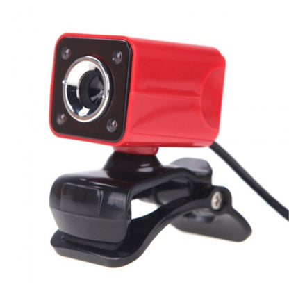 A862 360 Degree Rotatable 480P WebCam USB Wire Camera with Microphone & 4 LED lights for Desktop Skype Computer PC Laptop, Cable Length: 1.4m - HD Camera by PMC Jewellery | Online Shopping South Africa | PMC Jewellery | Buy Now Pay Later Mobicred